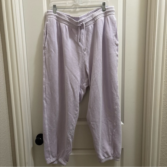 aerie Pants - Aerie Women Sweatpants Sz XL Lavender The Chill Jogger High Rise Pockets